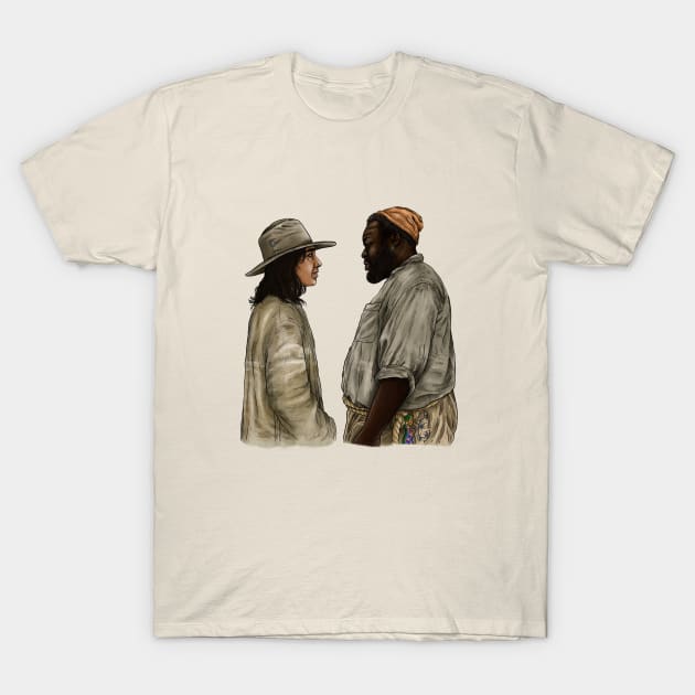 Jim & Oluwande T-Shirt by IntraSomnium